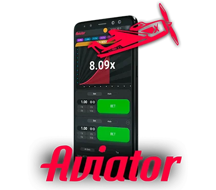 Logotipo do jogo Aviator