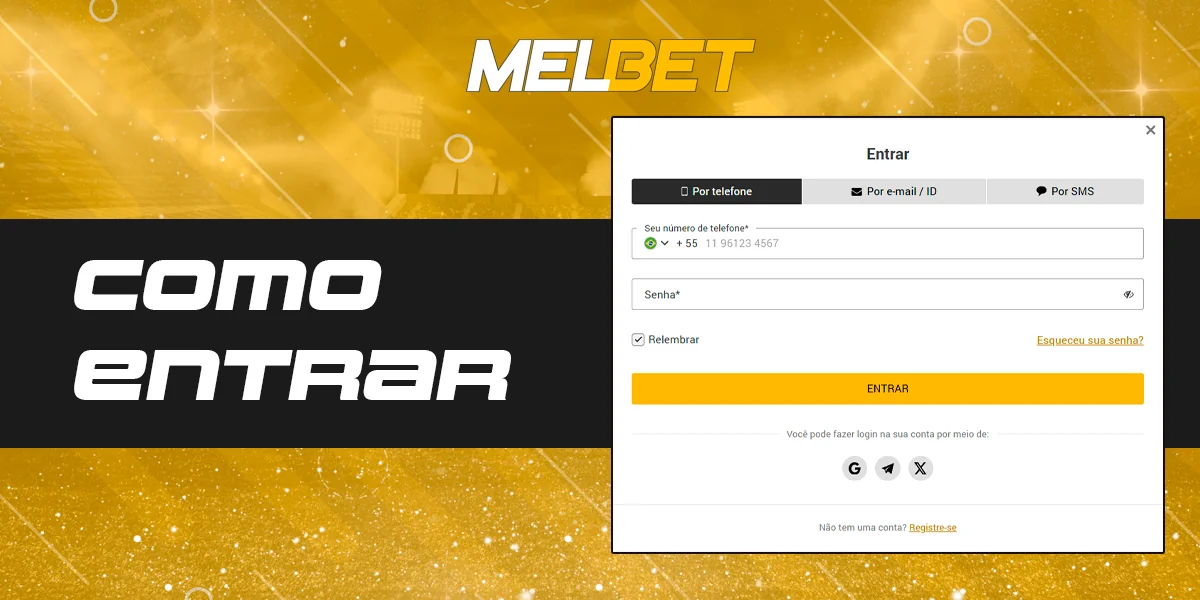 Como fazer login em sua conta pessoal
