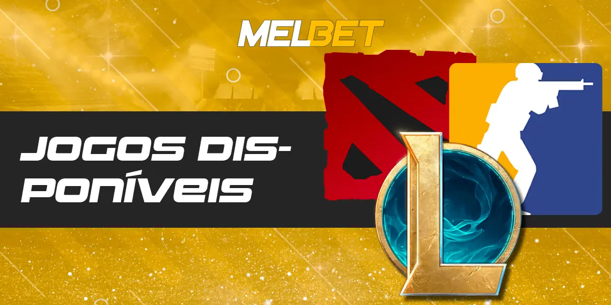 Jogos disponíveis para apostas